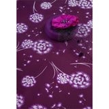 Fnugg Lilla – Voksduk med løvetann og tekstillignende overflate