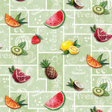 Fresh Fruit – voksduk med frisk frukt