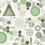 Geometris – LFGB, voksduk godkjent for kontakt med mat