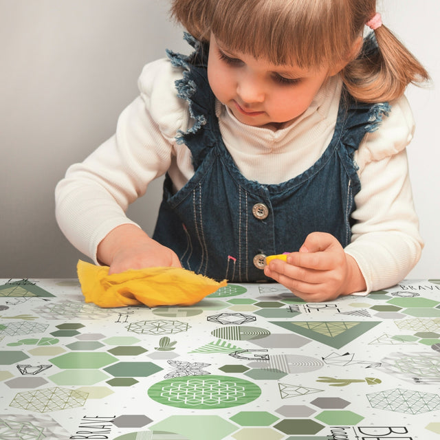 Geometris – LFGB, voksduk godkjent for kontakt med mat