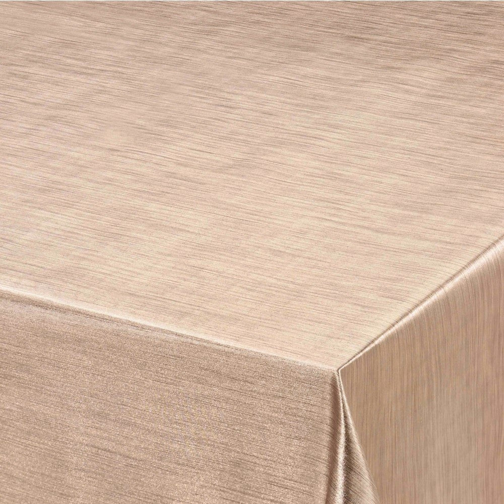 Metallic Gull - Ensfarget voksduk i metallook