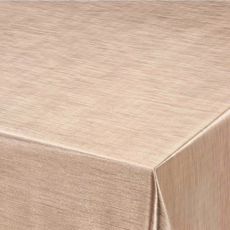 Metallic Gull - Ensfarget voksduk i metallook