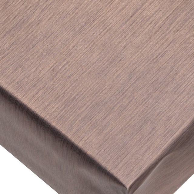 Metallic Kaffe - Ensfarget voksduk i metallook