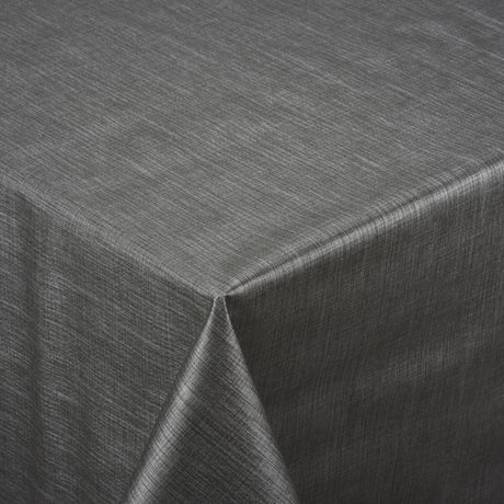 Voksduk Linette, linlook antracitt