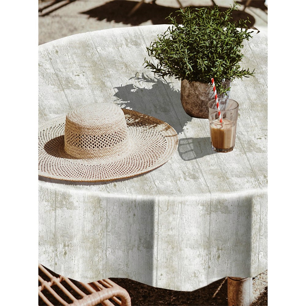 Madeira Blanco - Voksduk med lyse treplanker