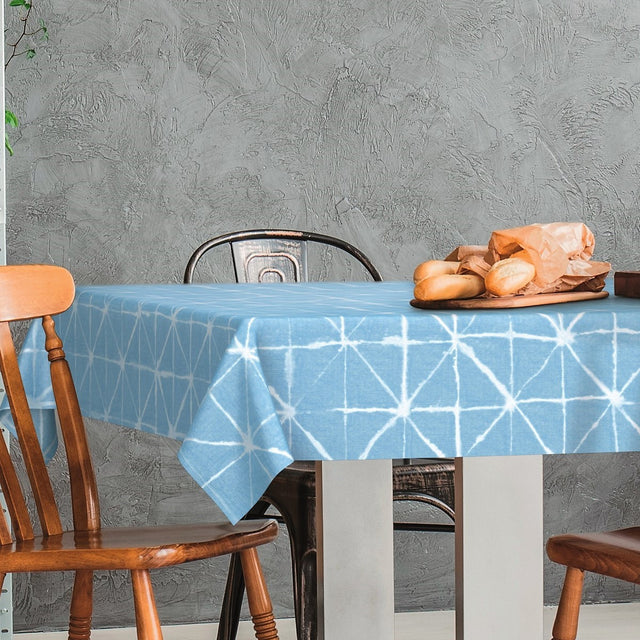 Magrib Himmelblå – LFGB, voksduk godkjent for kontakt med mat