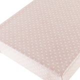 New Dot Pink – voksduk med prikker og vakkert preget linlook