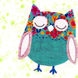 Owls Vintage, voksduk med ugler