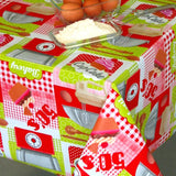 Retro voksduk – 50’s Cup Cake