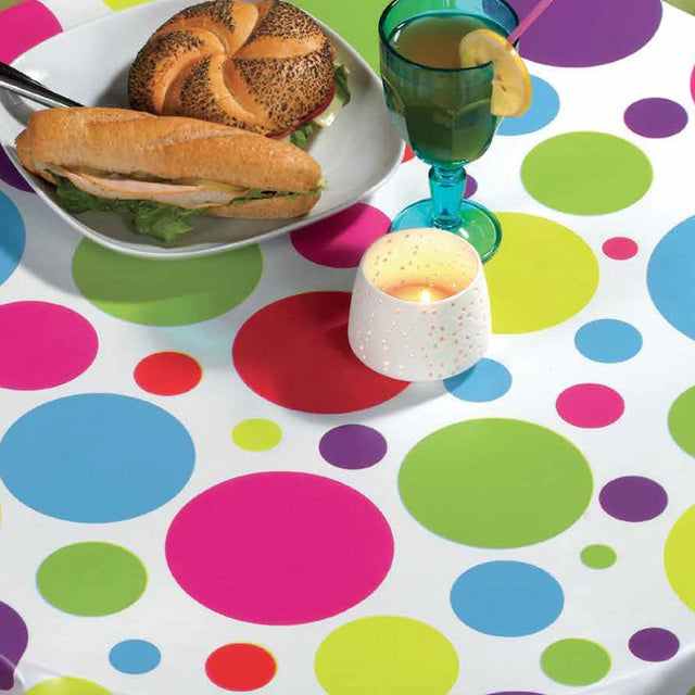 Solens Cirkler - Festlig retro voksduk