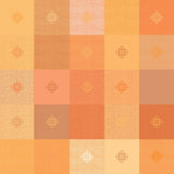 Victor Aprikos, voksduk med ruter