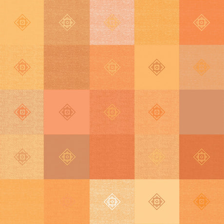 Victor Aprikos, voksduk med ruter