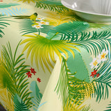 Voksduk – Bregner, blomster og fugler