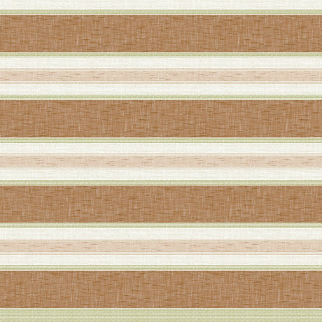 Volmer Striber Nougat – voksduk med hørlook