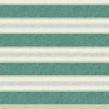 Volmer Striber sjøgrønn – glatt voksduk med hørlook