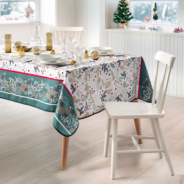 Westy Grønn – Juleduk med flekkavvisende behandling 150 x 300 cm