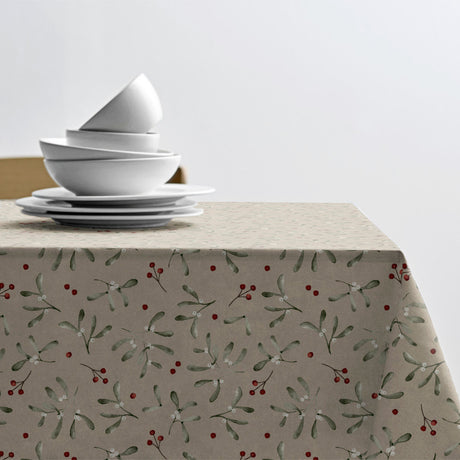 Södahl Juleduk – Winter Berries, akrylduk i 100 % bomull med antiskli