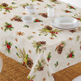 Xmas Natur – Juleakrylduk med naturens egen julepynt