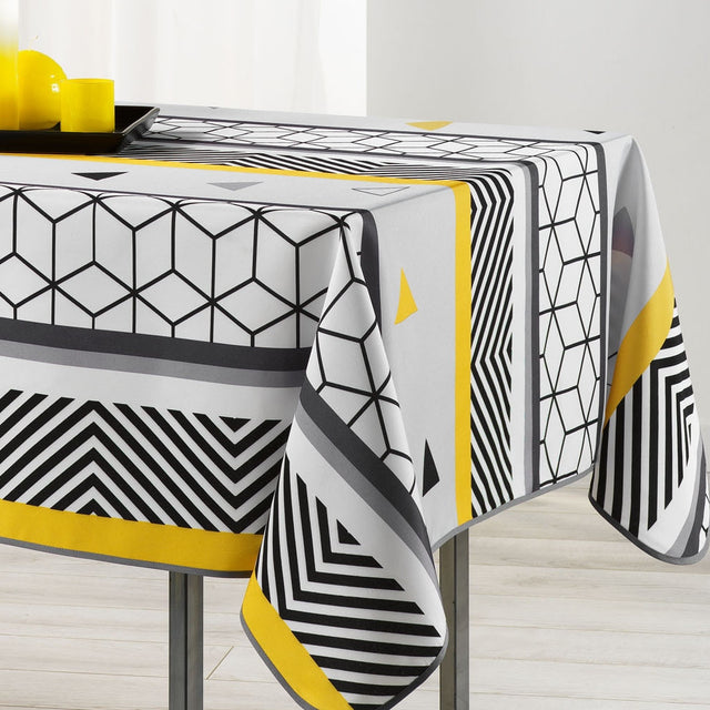 Yellow Mix, duk med flekkavvisende behandling, 150 x 240 cm