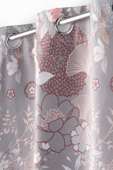 Yokahama Grå – 100 % mørkleggingsgardin 135 x 260 cm nærbilde