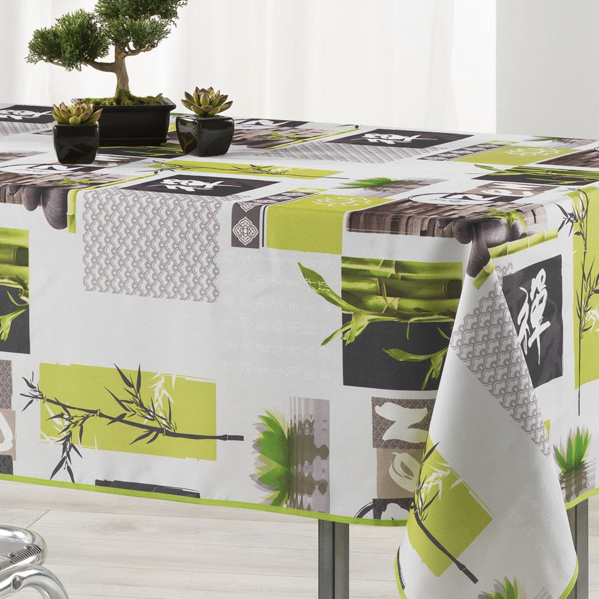 Zanis White, duk med flekkavvisende behandling - 150 x 240 cm